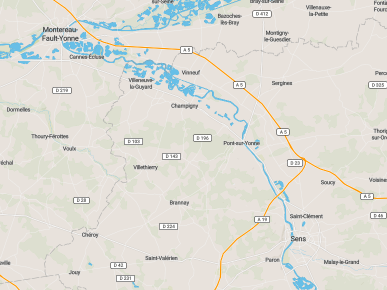 De Montereau-Fault-Yonne à Sens